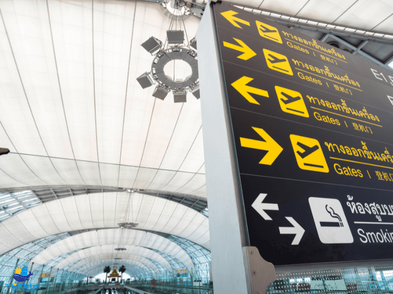 Bangkok Airport Sign