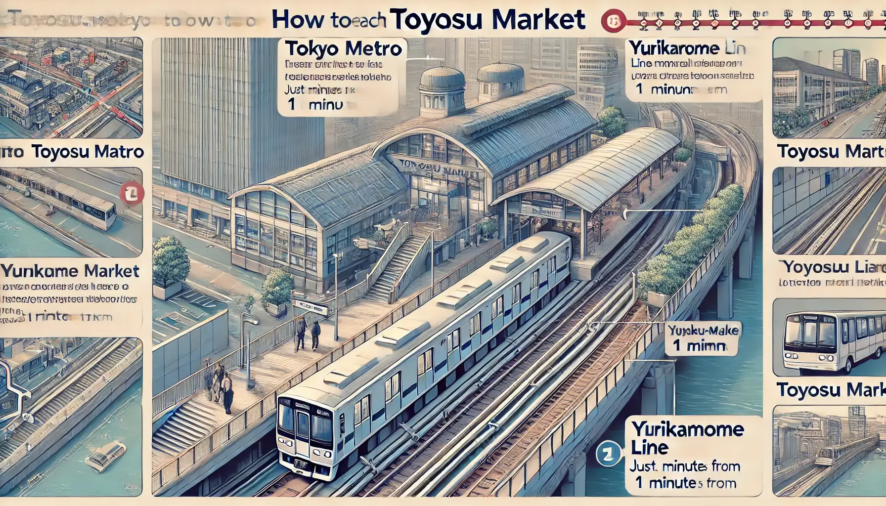 如何前往豐洲市場：東京交通指南